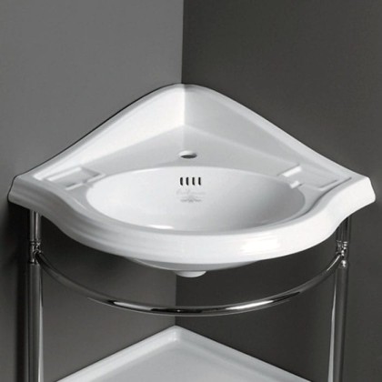 SIMAS Arcade Раковина 57.5х57.5 см, 1 отв., цвет: белый