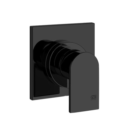 Gessi Emporio Via manzoni Смеситель для душа, встраиваемый, на 1 позицию, цвет: Black XL