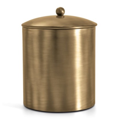 3SC Bally Ведро с крышкой, ручка Sfera, цвет: золото 24к. opaco