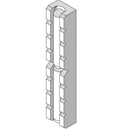 Effegibi Песочные часы для саун: Air, цвет: осина термообработанная
