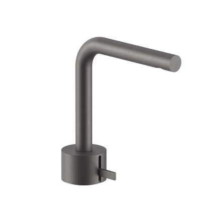 Fantini AF/21 Смеситель для раковины, 1 отв., излив: 155 мм, цвет: Matt Gun Metal PVD