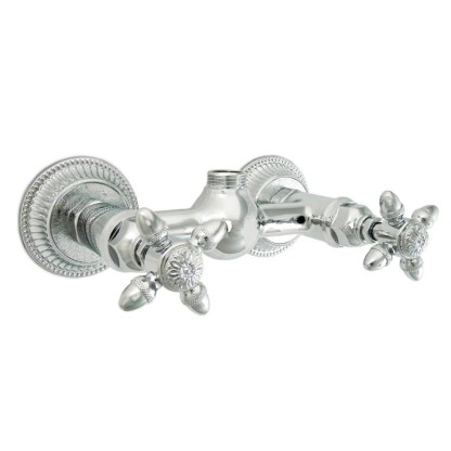 Nicolazzi Impero Смеситель для душа без гибкого шланга и лейки на 2 отверстия, цвет: хром