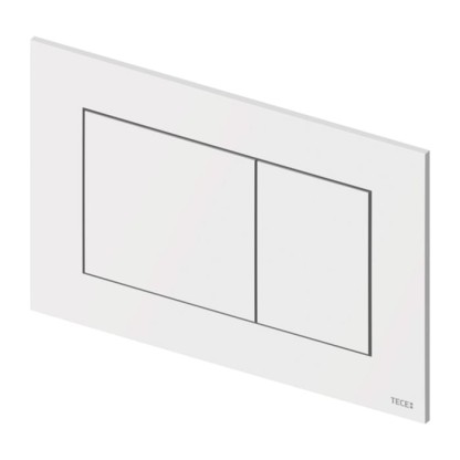 TECEnow Панель смыва с антибактериальным покрытием, белая