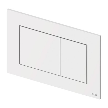 TECEnow Панель смыва с антибактериальным покрытием, белая