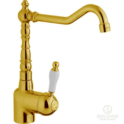 CISAL Arcana Empress Смеситель для кухни на 1 отверстие, цвет: золото