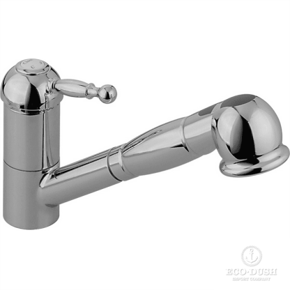 CISAL Arcana Royal Смеситель для кухни на 1 отверстие, с выдвижным изливом, цвет: хром