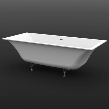 Knief Shape Ванна 180x80x60cм., встраиваемая, click-clack, цвет: белый матовый