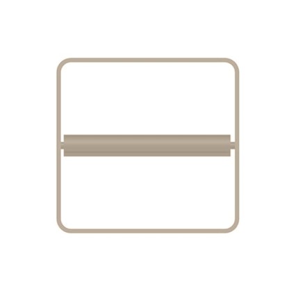 Bertocci Fly Держатель для туалетной бумаги, подвесной, цвет: nichel mat