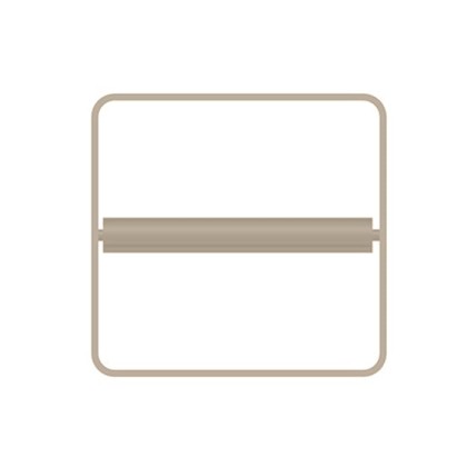 Bertocci Fly Держатель для туалетной бумаги, подвесной, цвет: nichel mat