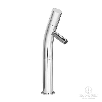 Stella Bamboo Смеситель для накладной раковины на 1 отверстие 3222HP120, цвет: хром