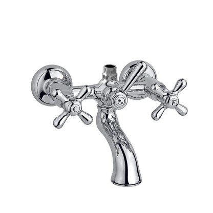 Nicolazzi Nuova Brenta Смеситель для ванны, с переключателем ванна/душ, вывод сверху 3/4" (для душ. стойки), цвет: хром