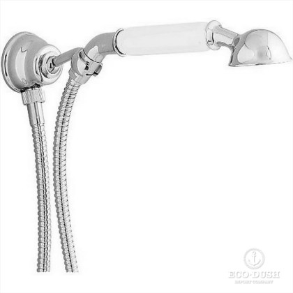 CISAL Arcana Toscana Душевой гарнитур:ручная лейка,шланг 120 см,вывод с держателем, цвет: хром