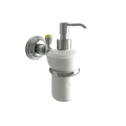 Nicolazzi Onice Дозатор для жидкого мыла, подвесной, цвет: хром/белый