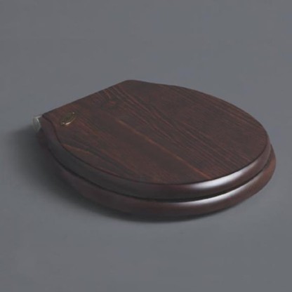 SIMAS Londra Сиденье для подвесного унитаза, микролифт, цвет: орех/хром