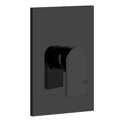 Gessi Emporio Via manzoni Смеситель для душа, встраиваемый, на 1 позицию, цвет: цвет: Black XL