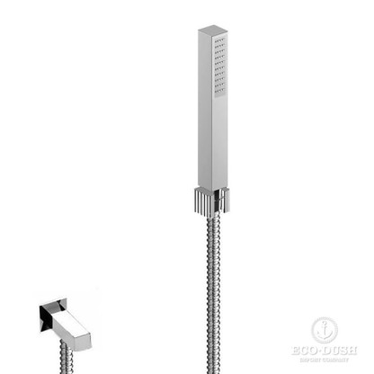 Stella Docce Ручной душ 23.5см., с настенным кронштейном, цвет: хром