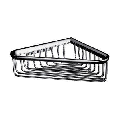 EMCO System2 Полочка-решетка угловая, съемная, 176x176x60мм, подвесной, цвет: хром