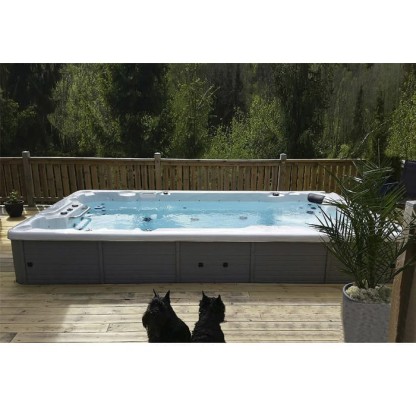 Gruppo Treesse Antibes Минибассейн 390x228x137 см отдельностоящий, для улицы