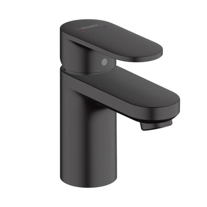 Hansgrohe Vernis Blend Смеситель для раковины, излив 70 мм, цвет: матовый черный