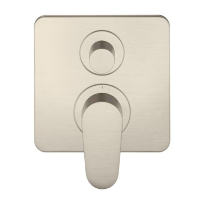 Axor Citterio M Смеситель для ванны, встраиваемый, с переключателем на 2 потока, цвет: шлифованный никель