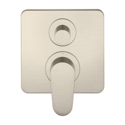 Axor Citterio M Смеситель для ванны, встраиваемый, с переключателем на 2 потока, цвет: шлифованный никель