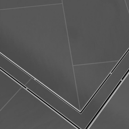 TECE Канал Комплект для установки углового дренажного канала, 900х900 мм