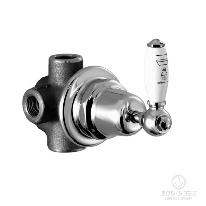 Stella Italica Встраиваемый переключатель для ванны/душа 0/150, цвет: хром