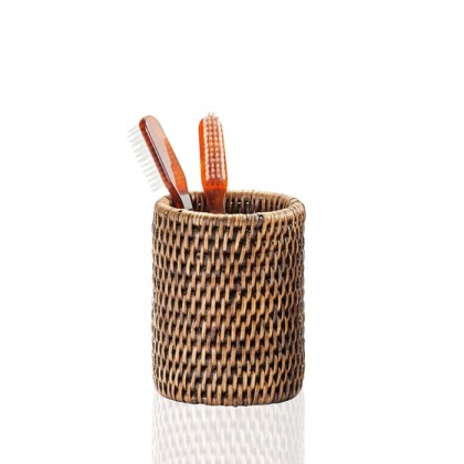 Decor Walther Basket BER Стакан настольный, цвет: ротанг темный