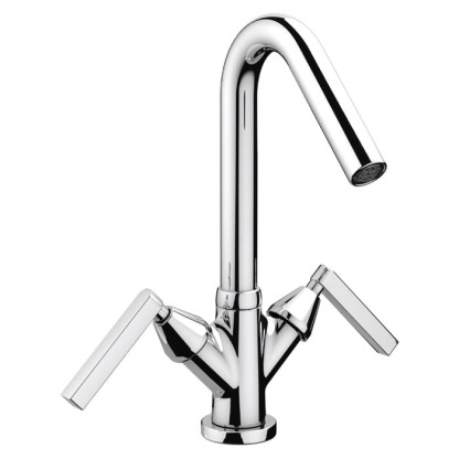 Nicolazzi Flag Смеситель для раковины, на 1 отв., с донным клапаном, цвет: хром