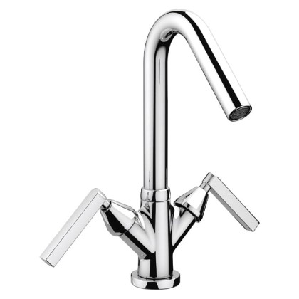 Nicolazzi Flag Смеситель для раковины, на 1 отв., с донным клапаном, цвет: хром