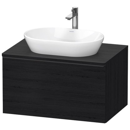 Duravit D-Neo Тумбочка подвесная 80х45.9x55см., раковина, 1 ящик, цвет: Black Oak