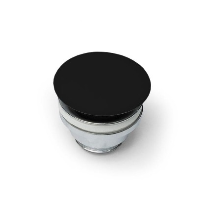 Artceram Донный клапан для раковин универсальный, покрытие керамика, цвет: черный матовый