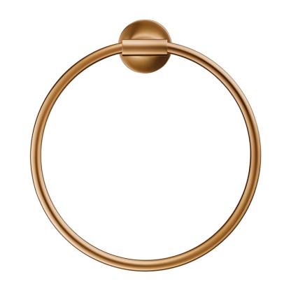 Duravit Starck T Полотенцедержатель - кольцо, подвесной, цвет: bronze Brushed
