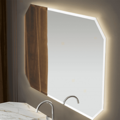 VITAGE milldue edition Зеркало CRYSTAL 108х88см, со светодиодной подсветкой