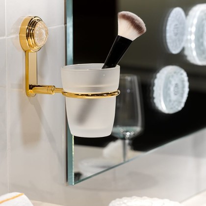 THG Dahlia Стакан подвесной, цвет: золото