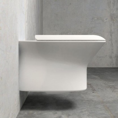 AZZURRA PRUA Унитаз подвесной 52х35см., цвет: белый