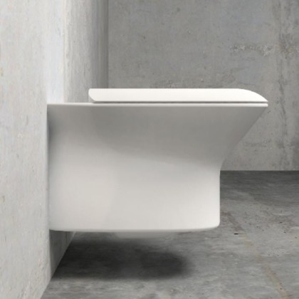 AZZURRA PRUA Унитаз подвесной 52х35см., цвет: белый