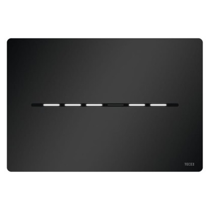 TECE TECEsolid Панель смыва для унитаза, бесконтактная, 6В, цвет: черный матовый