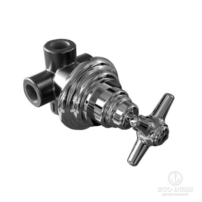 Stella Italica Встраиваемый переключатель для душа 0/153 на 2 выхода, цвет: хром