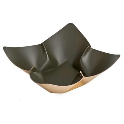 ADJ Фруктовница, D45 см., цвет: горчичный/оливковый