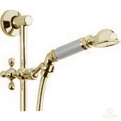 CISAL Shower Душевой гарнитур: штанга 60 см, ручная лейка, шланг 150 см, цвет: золото