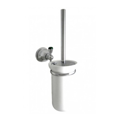 Nicolazzi Teide Chic Ершик для унитаза, украшеный камнем, подвесной, цвет: хром