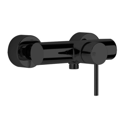 Gessi Emporio Via tortona Смеситель наружный для душа, цвет: Black XL