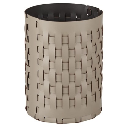 ADJ Корзина Bottega, D20xH25 см., цвет: капучино/шоколад