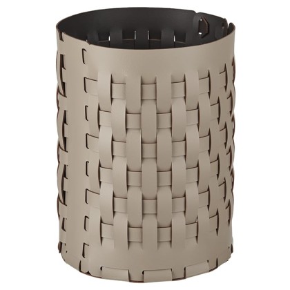 ADJ Корзина Bottega, D20xH25 см., цвет: капучино/шоколад