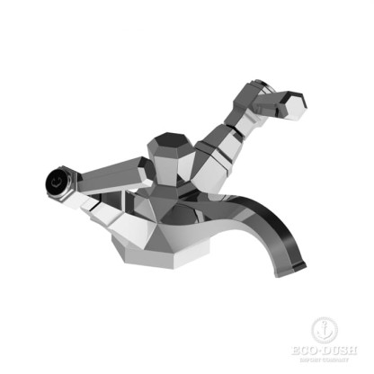 Stella Eccelsa Leve Смеситель для раковины на 1 отверстие 3219, с донным клапаном, цвет: хром