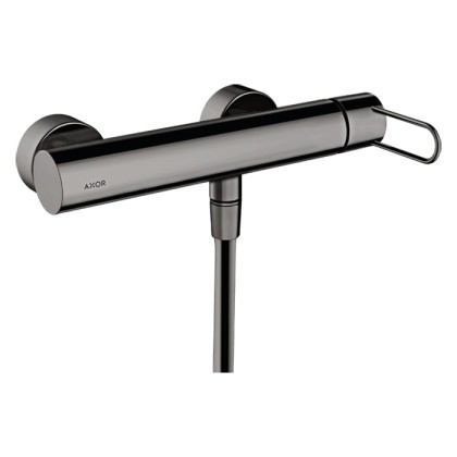 Axor Uno Смеситель для душа, ВМ, настенный, цвет: полированный черный хром