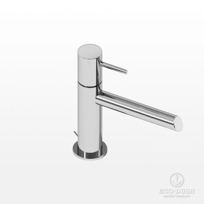 Stella Lucilla Смеситель для раковины на 1 отверстие 3224PL, длина излива 150мм, с донным клапаном, цвет: хром