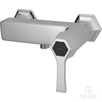 CISAL Cherie Смеситель для душа однорычажный, цвет: хром/черный