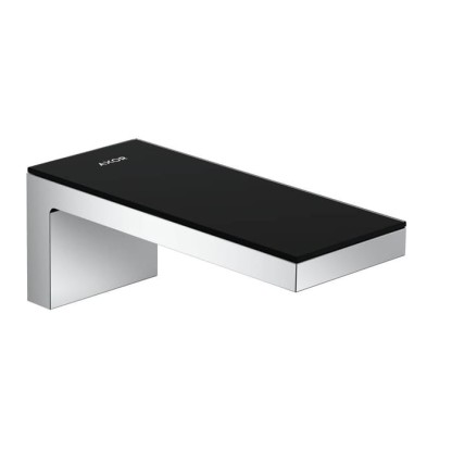 Axor MyEdition Излив для ванны, настенный, излив 200мм, цвет: хром/черное стекло